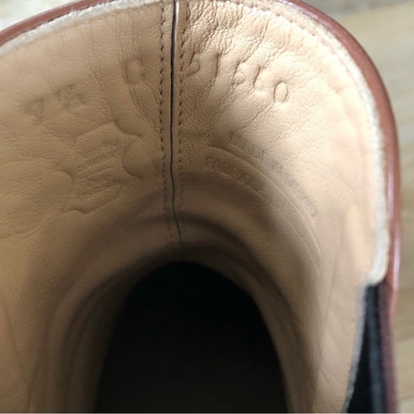 Poppy Barley Cognac Leather Ankle Boots - Picture 6 of 11